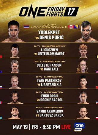 ONE Friday Fights 17: Pompetch vs. Duangsompong (2023)