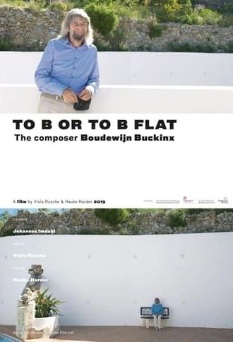 To B or to B Flat - the composer Boudewijn Buckinx (2019)