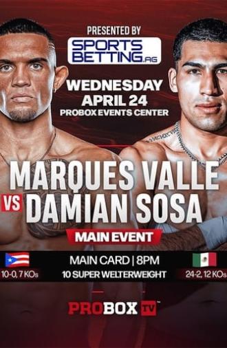 Marques Valle vs. Damian Sosa (2024)