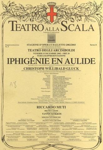Iphigénie en Aulide (2002)