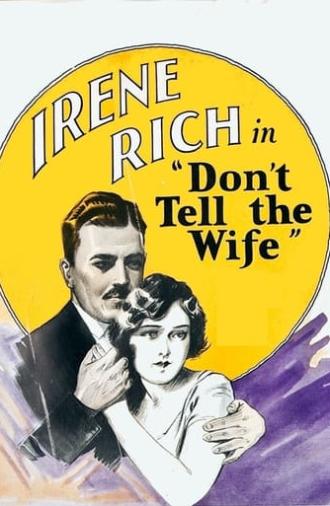 Don't Tell the Wife (1927)