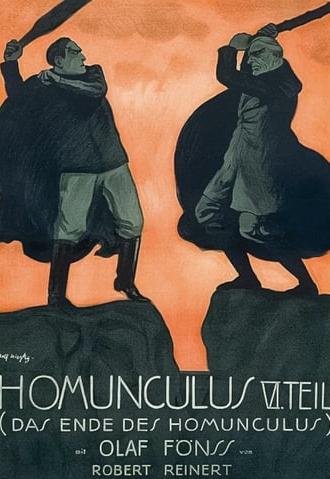 The End of the Homunculus (1918)