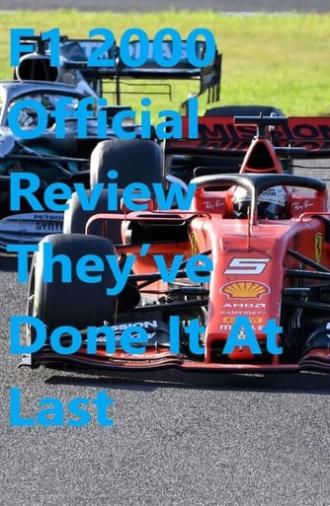 F1 2000 Official Review - They’ve Done It At Last (2001)