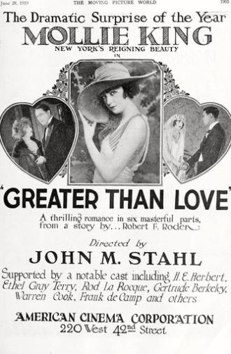 Greater Than Love (1919)