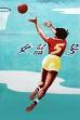 Woman Basketball Player No. 5 (1957)
