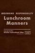 Lunchroom Manners (1960)