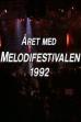 Året med melodifestivalen 1992 (1992)