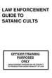 Law Enforcement Guide to Satanic Cults (1994)